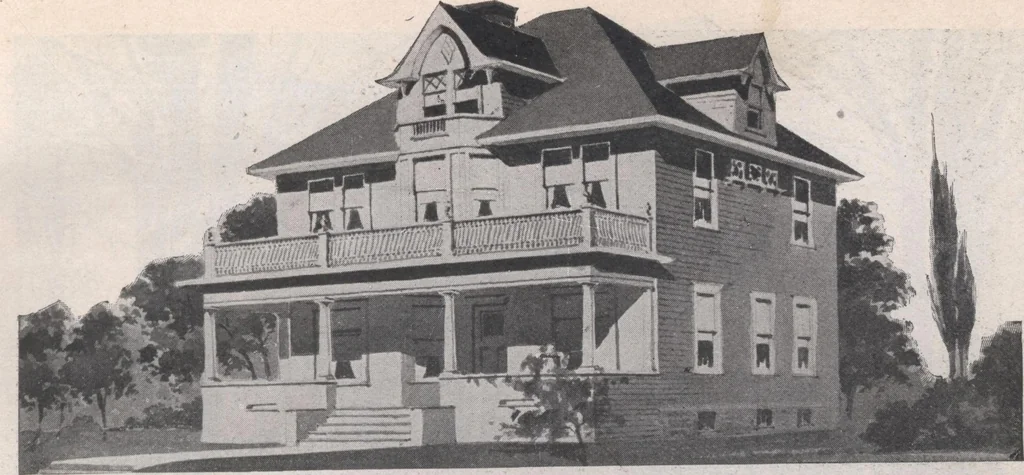 An illustration from Attractive homes, 1912, leaf 26