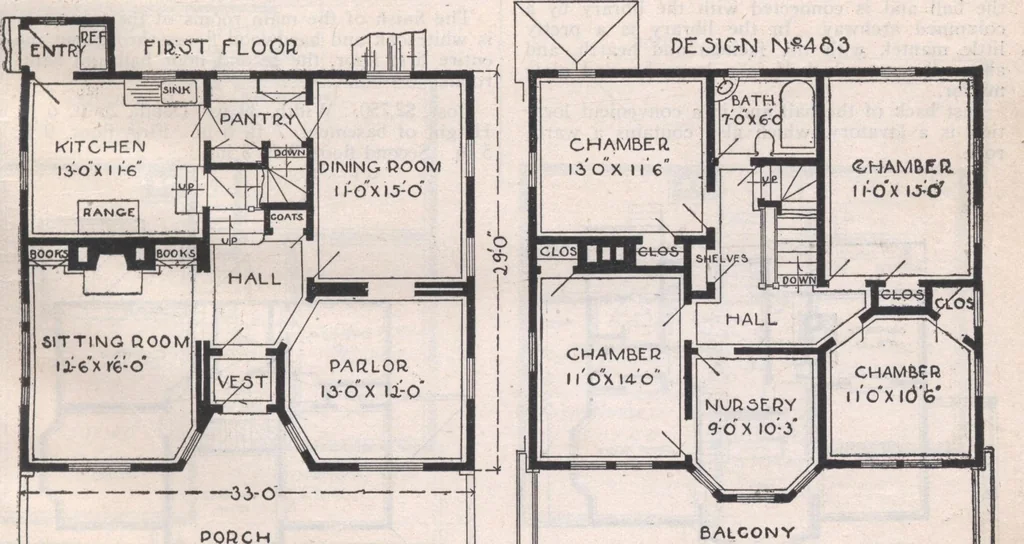 An illustration from Attractive homes, 1912, leaf 26