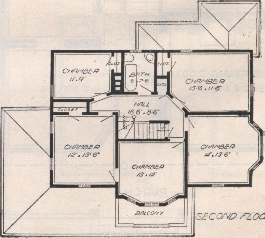 An illustration from Attractive homes, 1912, leaf 27