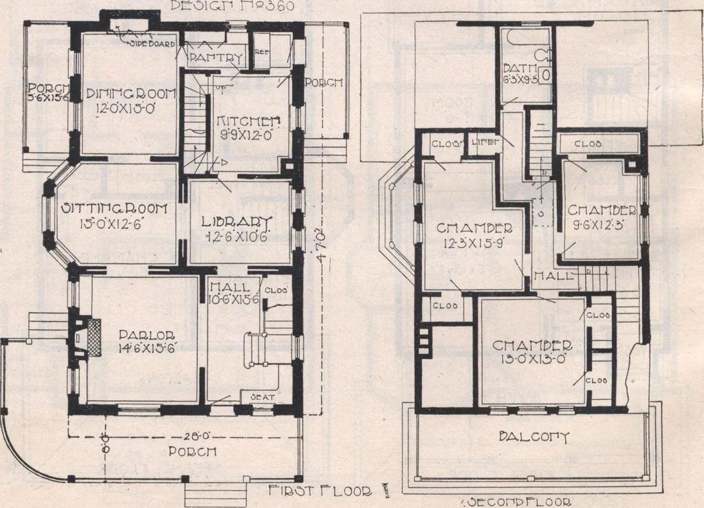 An illustration from Attractive homes, 1912, leaf 35
