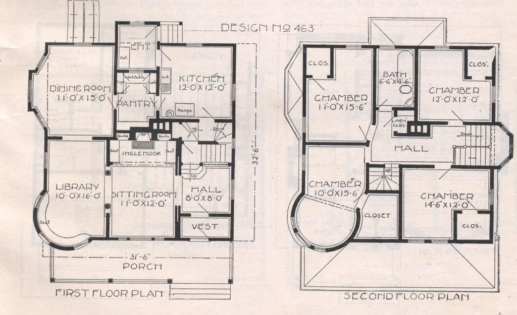 An illustration from Attractive homes, 1912, leaf 38