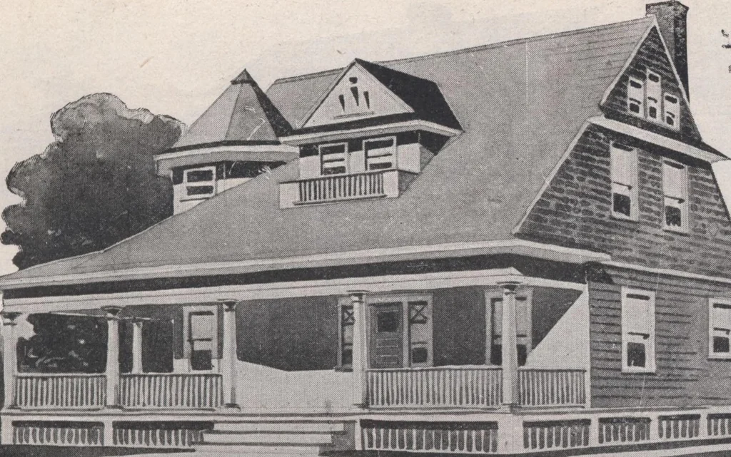 An illustration from Attractive homes, 1912, leaf 40