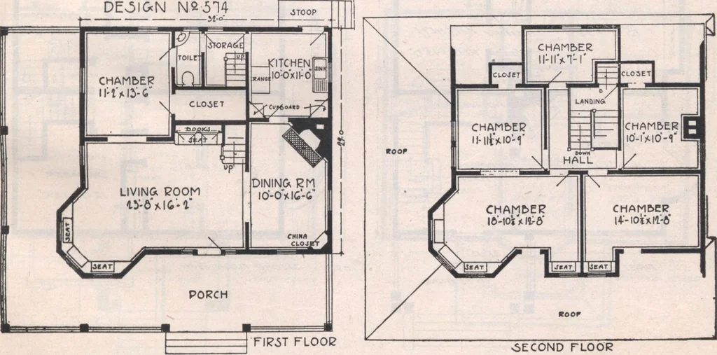 An illustration from Attractive homes, 1912, leaf 40