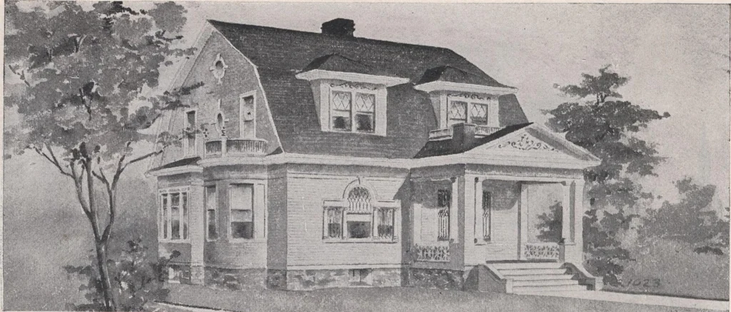 An illustration from Attractive homes, 1912, leaf 41