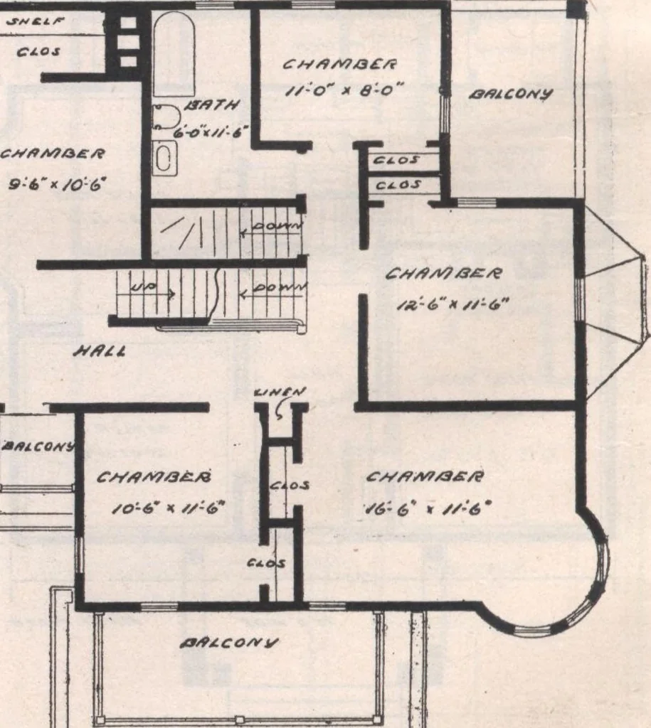 An illustration from Attractive homes, 1912, leaf 43