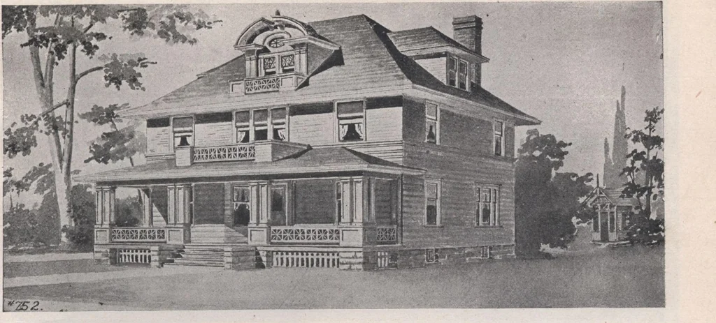 An illustration from Attractive homes, 1912, leaf 44