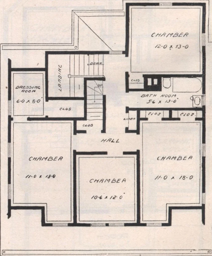 An illustration from Attractive homes, 1912, leaf 47