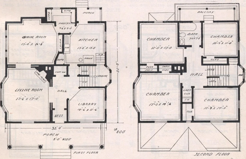 An illustration from Attractive homes, 1912, leaf 50