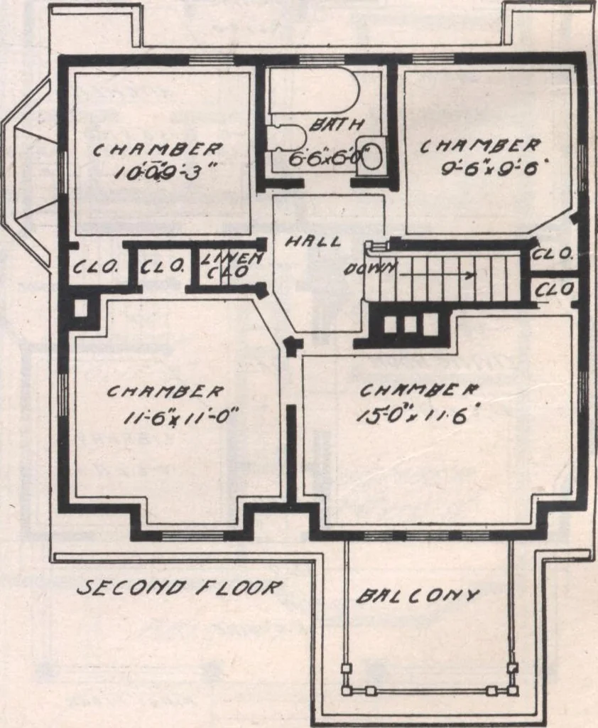 An illustration from Attractive homes, 1912, leaf 51