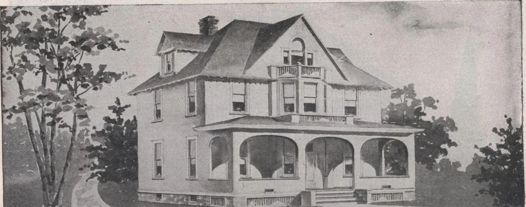 An illustration from Attractive homes, 1912, leaf 59