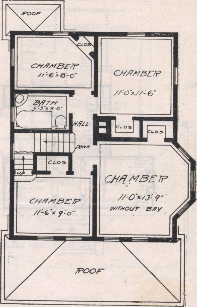 An illustration from Attractive homes, 1912, leaf 60