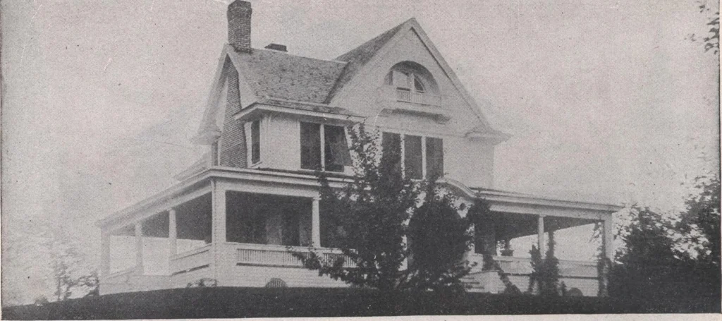 An illustration from Attractive homes, 1912, leaf 61