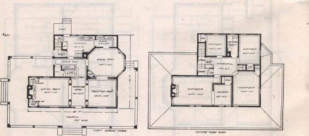 An illustration from Attractive homes, 1912, leaf 61