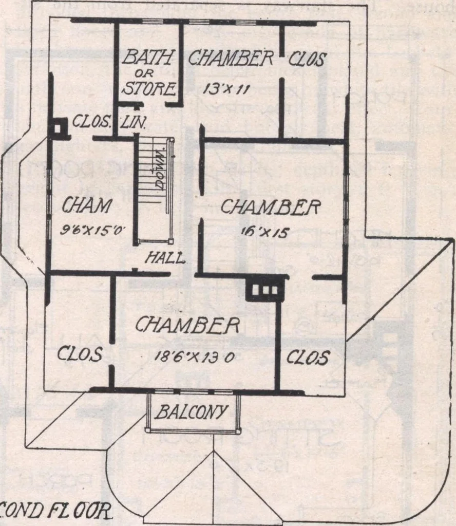 An illustration from Attractive homes, 1912, leaf 62