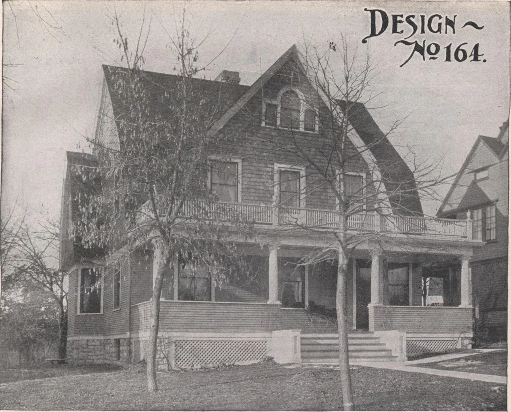 An illustration from Attractive homes, 1912, leaf 64
