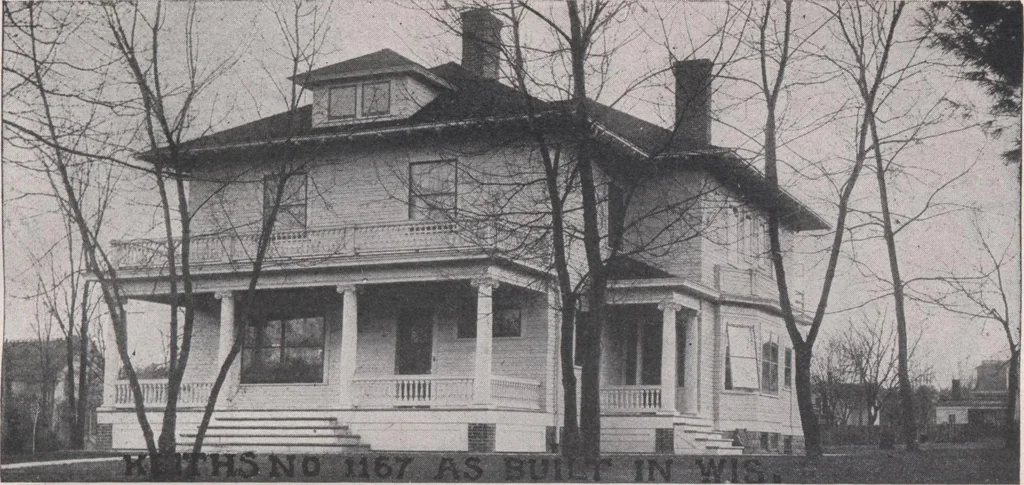 An illustration from Attractive homes, 1912, leaf 66