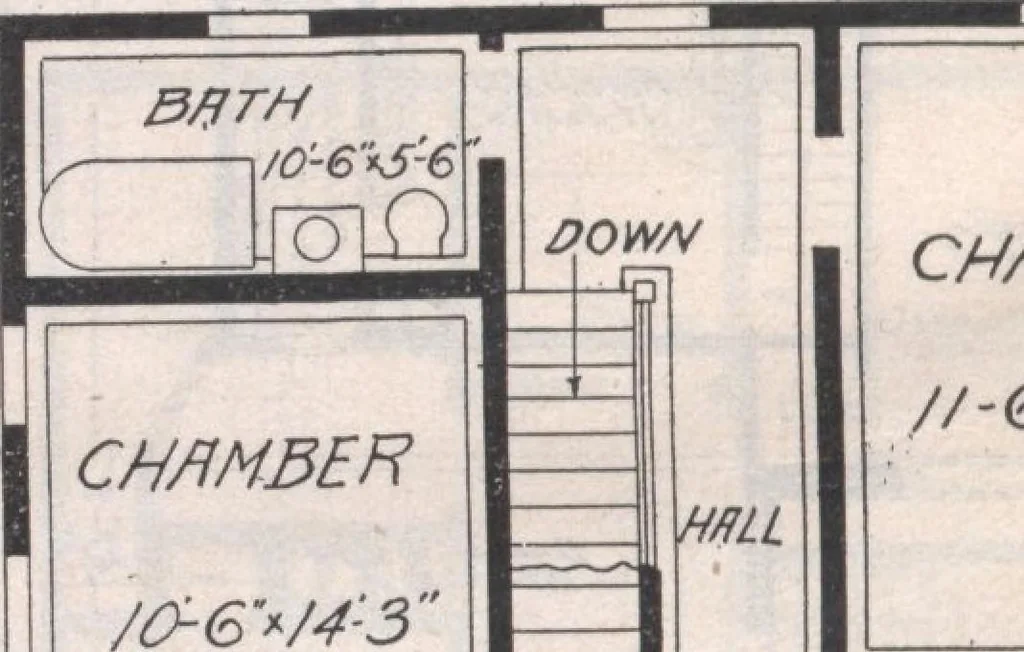 An illustration from Attractive homes, 1912, leaf 67