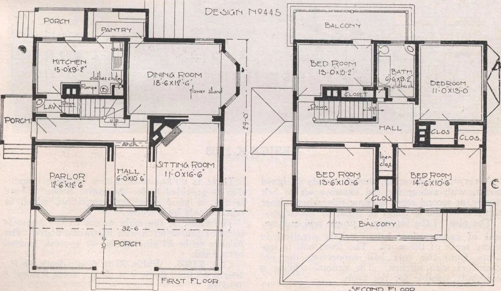 An illustration from Attractive homes, 1912, leaf 72