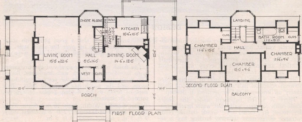 An illustration from Attractive homes, 1912, leaf 79