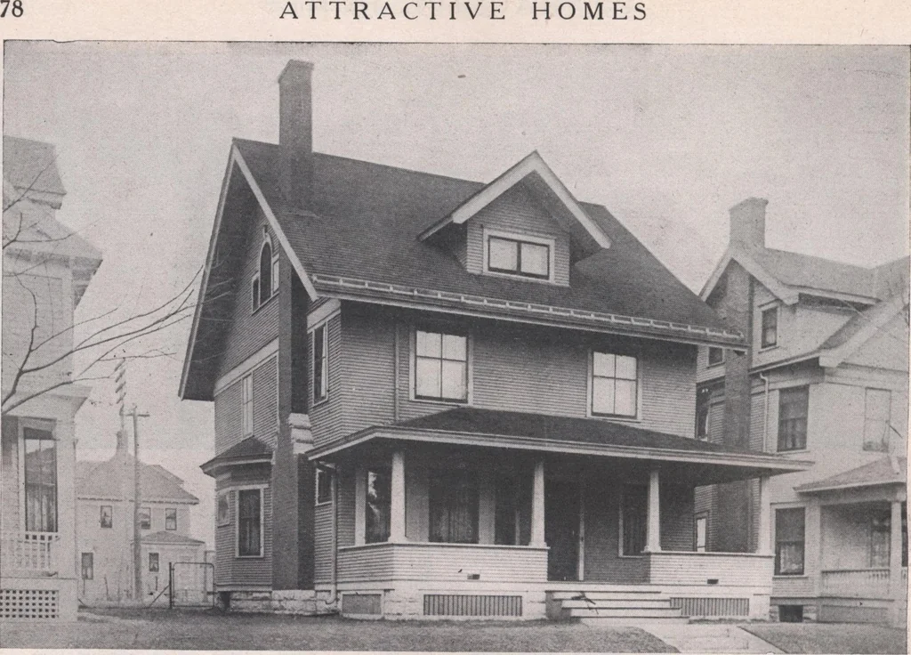 An illustration from Attractive homes, 1912, leaf 81
