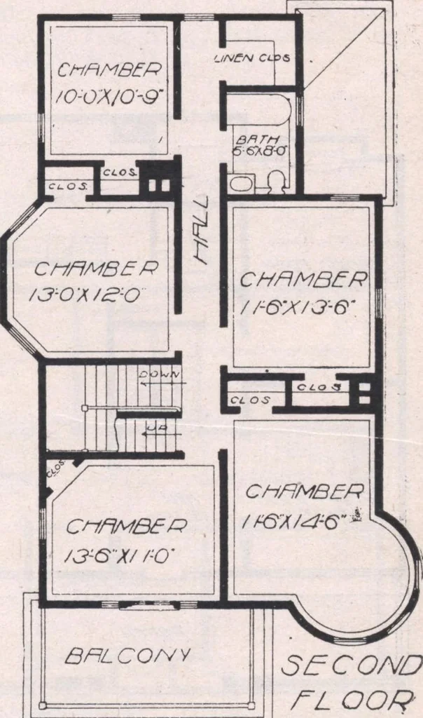 An illustration from Attractive homes, 1912, leaf 82