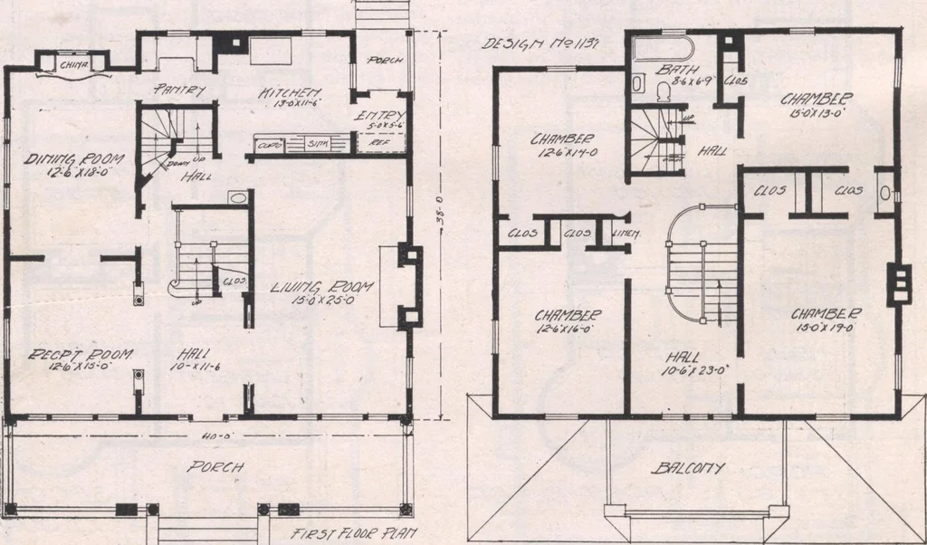 An illustration from Attractive homes, 1912, leaf 83