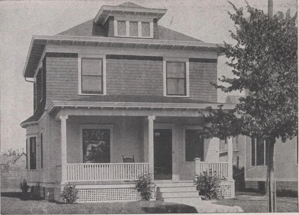 An illustration from Attractive homes, 1912, leaf 87