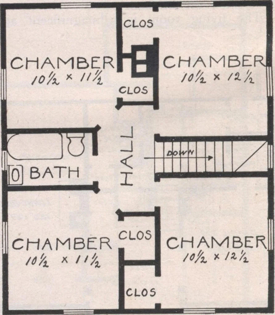 An illustration from Attractive homes, 1912, leaf 87