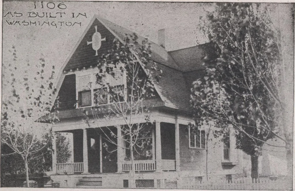 An illustration from Attractive homes, 1912, leaf 92