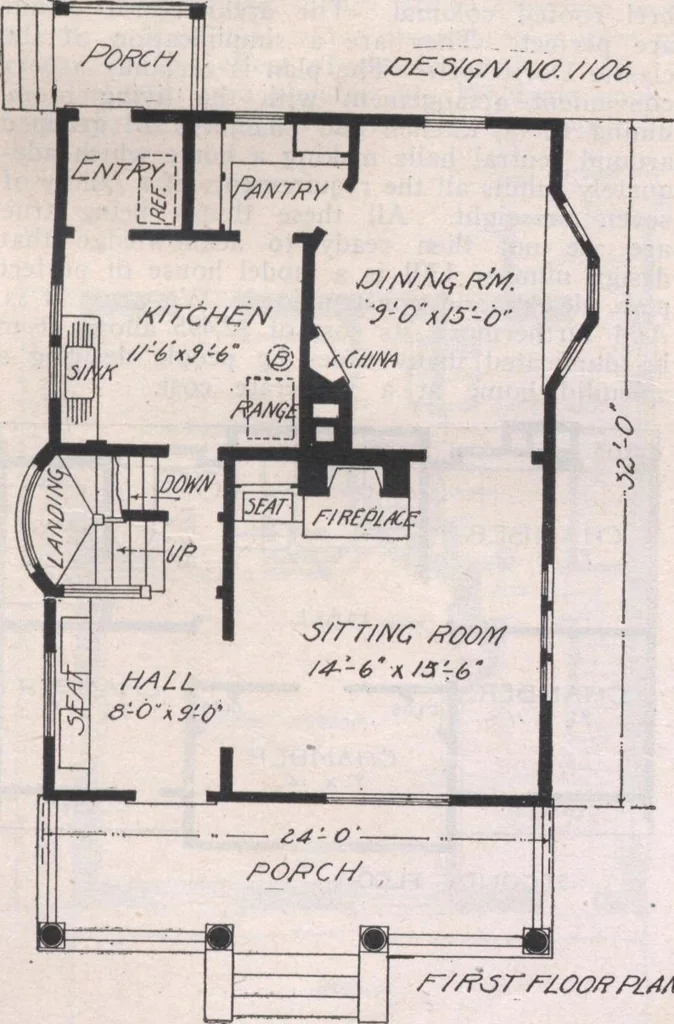 An illustration from Attractive homes, 1912, leaf 92