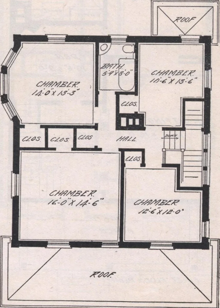 An illustration from Attractive homes, 1912, leaf 94