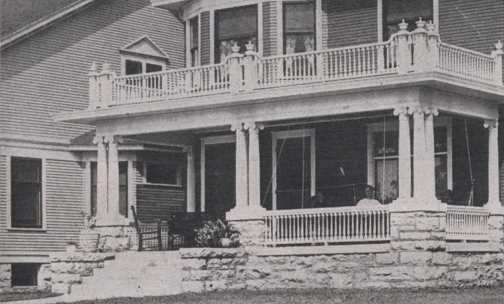 An illustration from Attractive homes, 1912, leaf 99