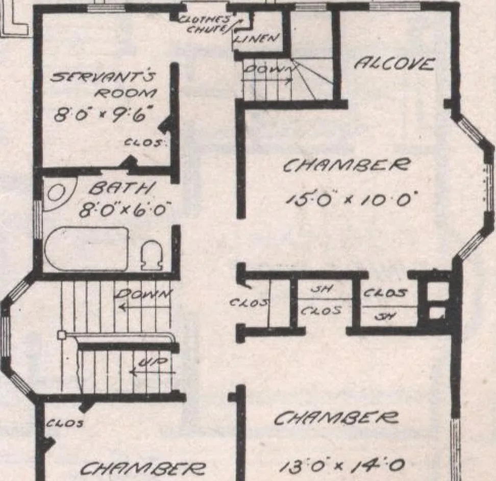 An illustration from Attractive homes, 1912, leaf 99