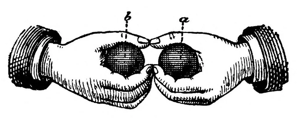 An illustration from More magic, 1890, leaf 278