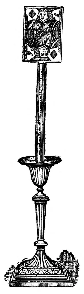 An illustration from More magic, 1890, leaf 437