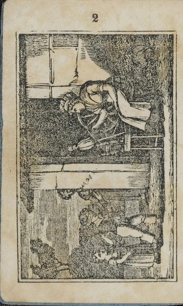 An illustration from The Village green; or, Sports of youth, 1840, leaf 3