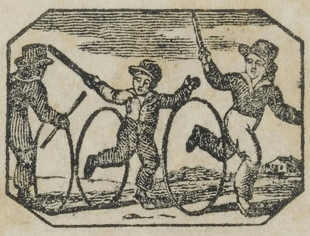 An illustration from The Village green; or, Sports of youth, 1840, leaf 8
