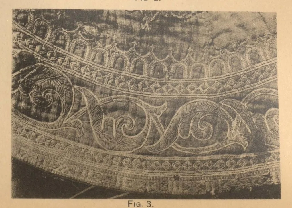 An illustration from Old Sinhalese embroidery, 1906, leaf 5