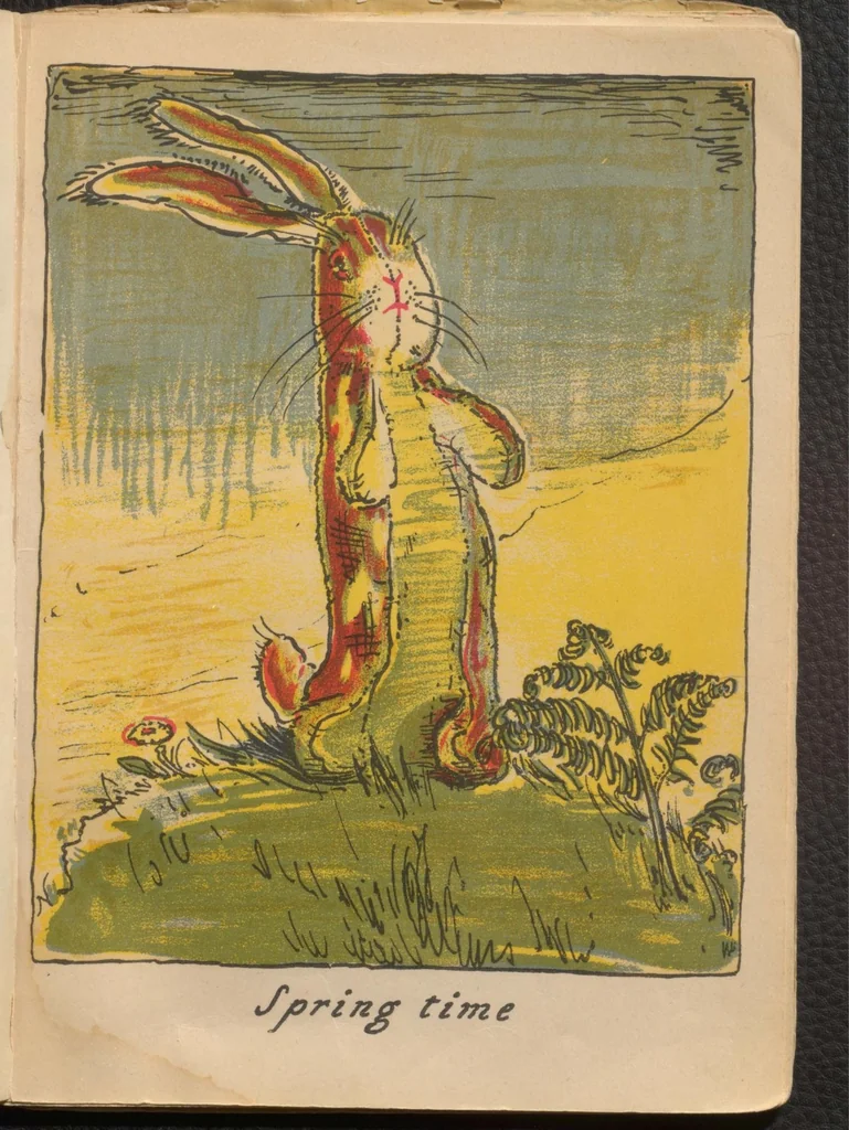 An illustration from The velveteen rabbit, or, How toys become real, leaf 28
