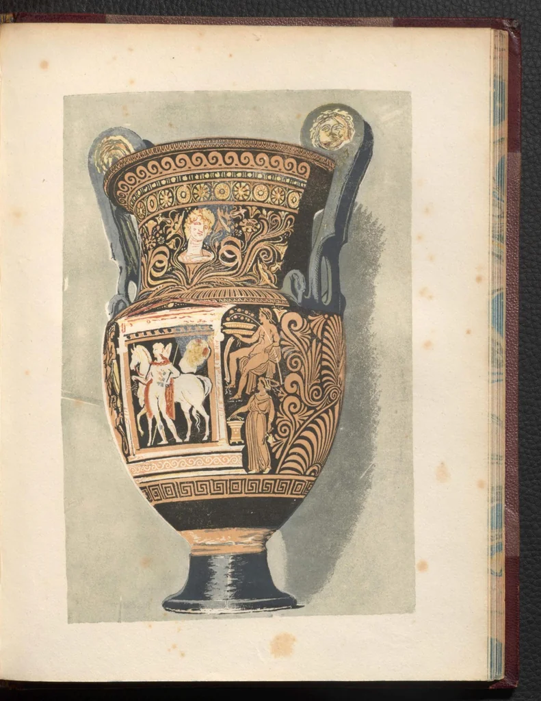 An illustration from Practical hints on decorative printing : with illustrations engraved on wood, and printed in colours at the type press, 1822, leaf 214