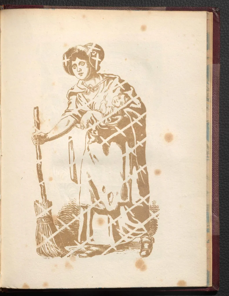 An illustration from Practical hints on decorative printing : with illustrations engraved on wood, and printed in colours at the type press, 1822, leaf 238