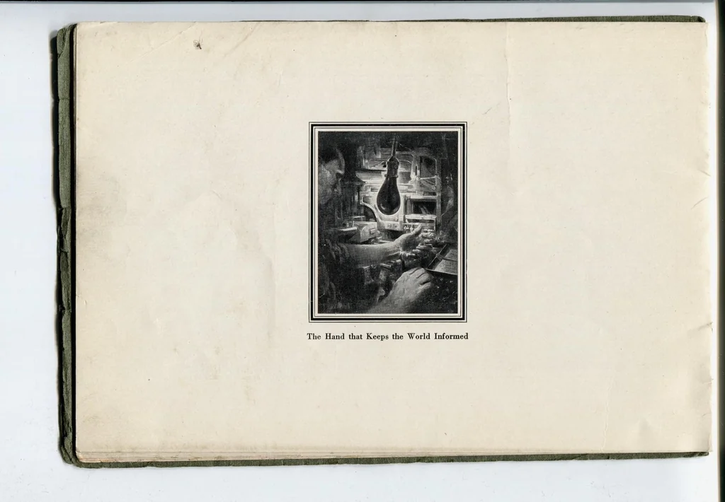 An illustration from The Book of the Matrix Announcing Specimen Book of Type Styles, 1916, leaf 15