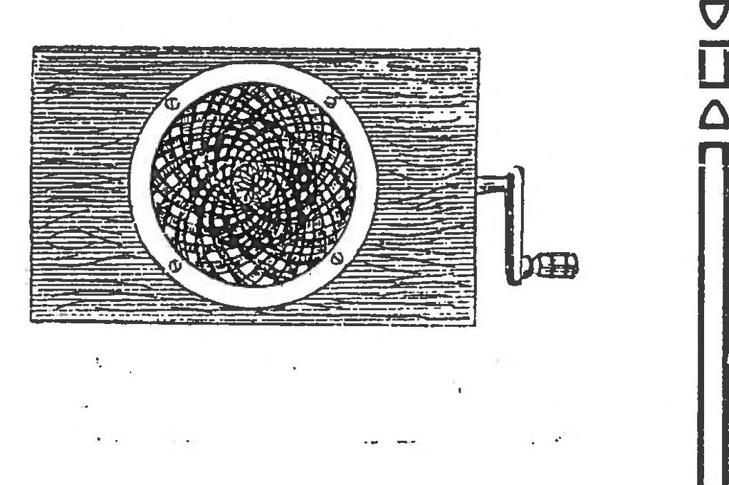 An illustration from Prijscourant No. 1: Prijscourant van Tooverlantaarns, Sciopticons, Dissolving-Views, Kalklicht-toestellen, Platen voor de Tooverlantaarns, enz. Model Stoom- en Electrische Machines, Electrische Schellen, Telephoons, enz., 1909, leaf 27