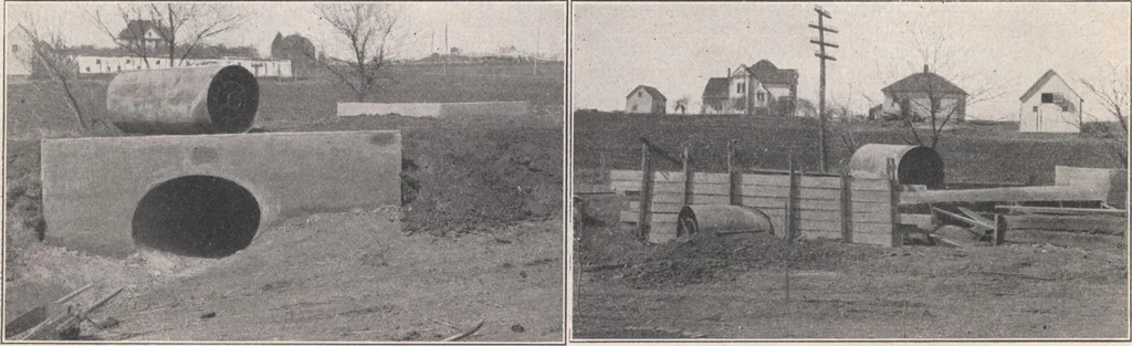 An illustration from Miracle concrete: the great modern industry, 1909, leaf 107