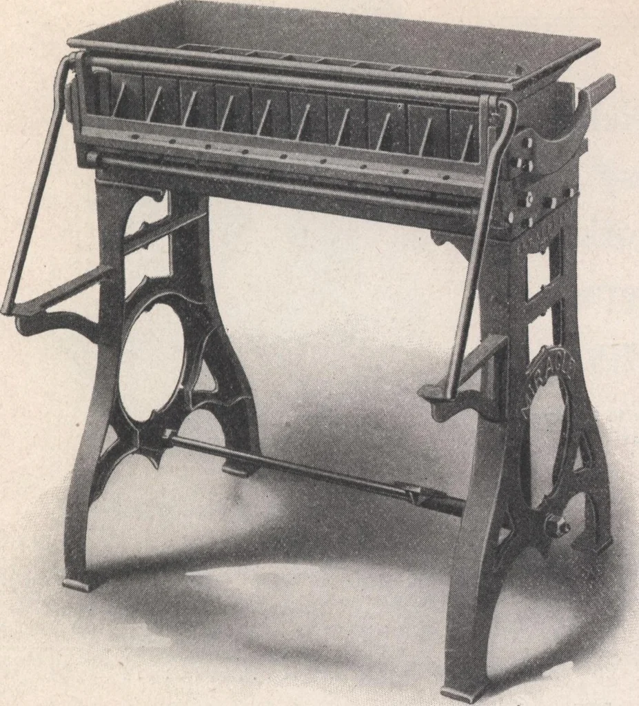 An illustration from Miracle concrete: the great modern industry, 1909, leaf 110