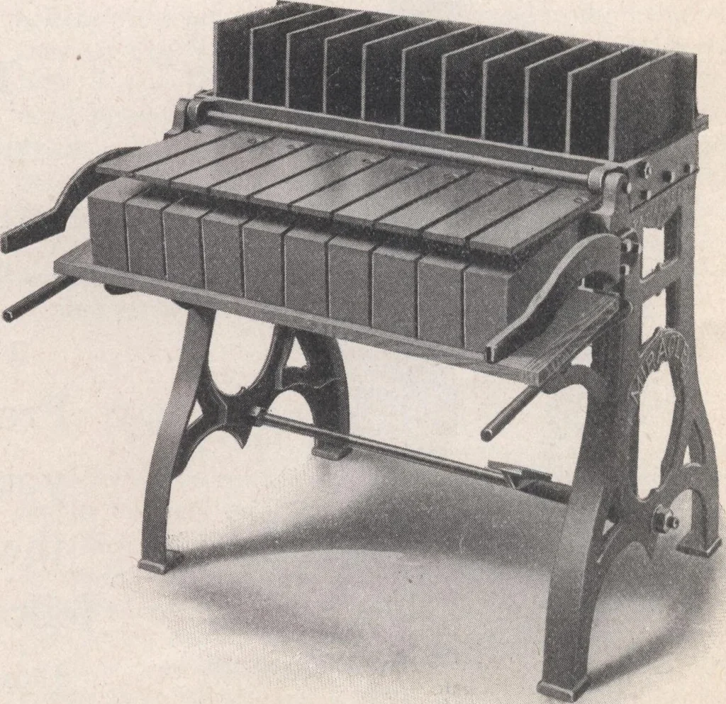 An illustration from Miracle concrete: the great modern industry, 1909, leaf 110
