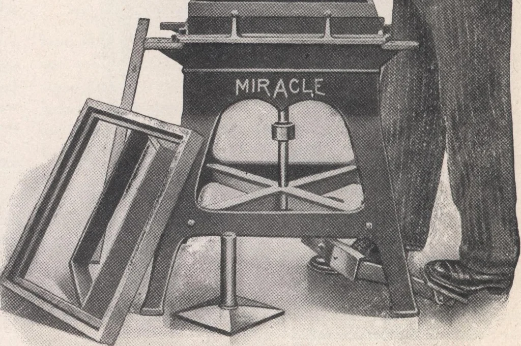 An illustration from Miracle concrete: the great modern industry, 1909, leaf 117
