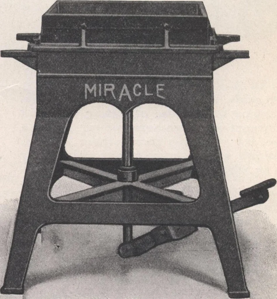 An illustration from Miracle concrete: the great modern industry, 1909, leaf 118
