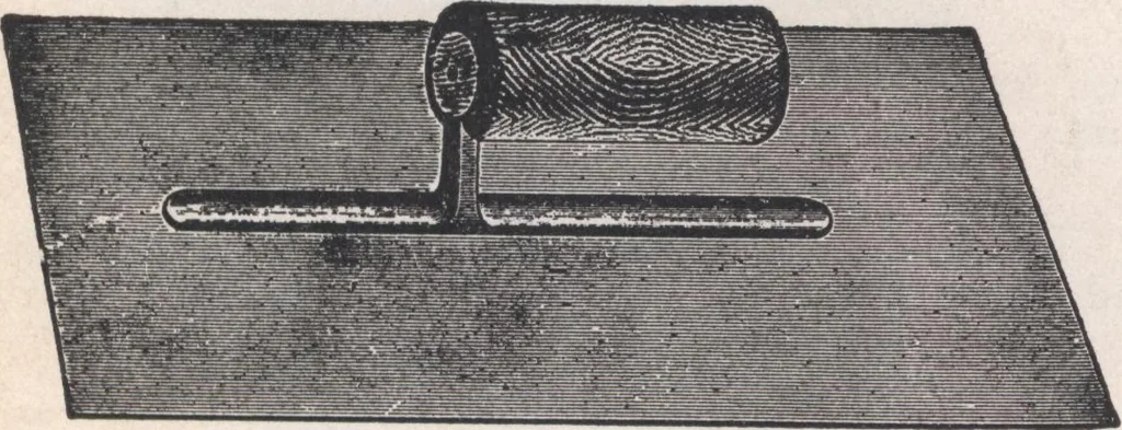 An illustration from Miracle concrete: the great modern industry, 1909, leaf 133