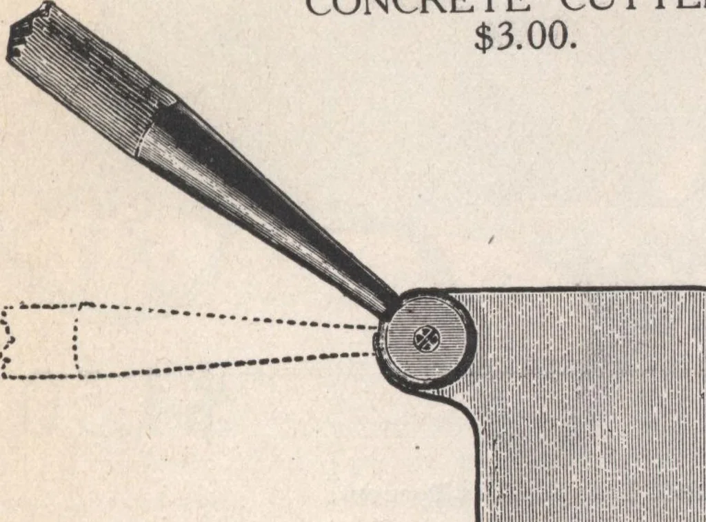 An illustration from Miracle concrete: the great modern industry, 1909, leaf 136